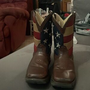 Boys patriotic boots